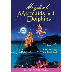 Magical Mermaids & Dolphins Oracle Card Deck By Doreen Virtue Ph.D.
